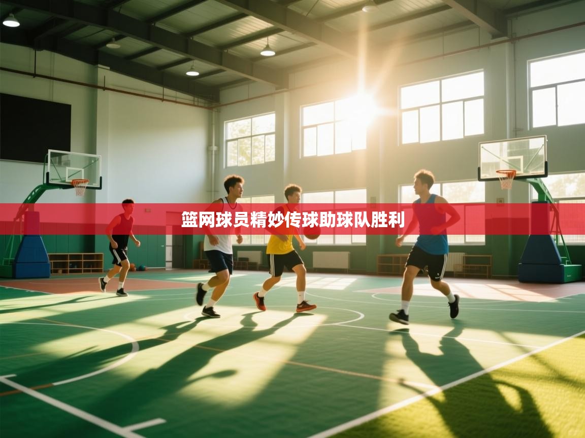 篮网球员精妙传球助球队胜利